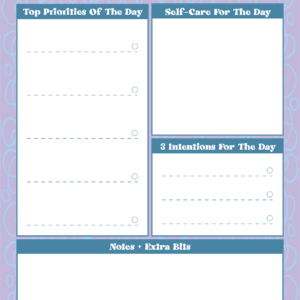 Daily Intentions desk planner - Image 2